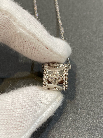 [Royal Jewellery]PERLEE PEDANT SIVLER DIAMOND NECKLACE