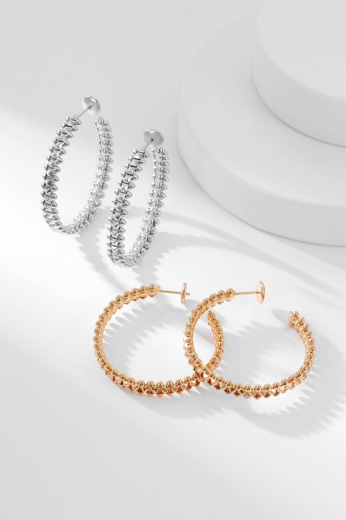 [Royal Jewellery]CLASH HOOP EARRINGS