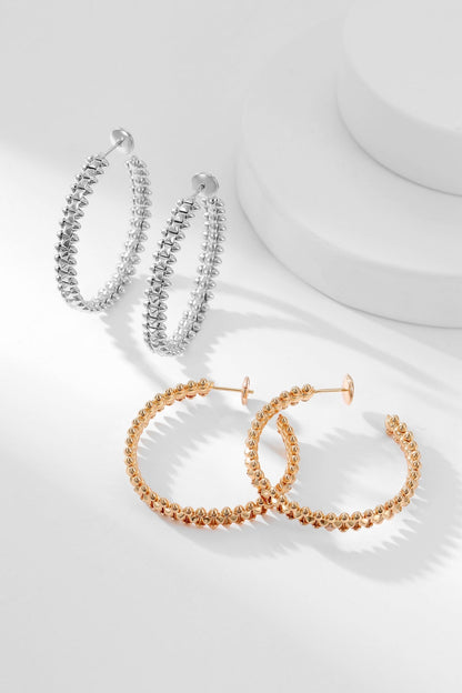 [Royal Jewellery]CLASH HOOP EARRINGS