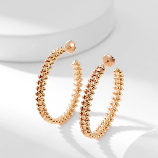 [Royal Jewellery]CLASH HOOP EARRINGS