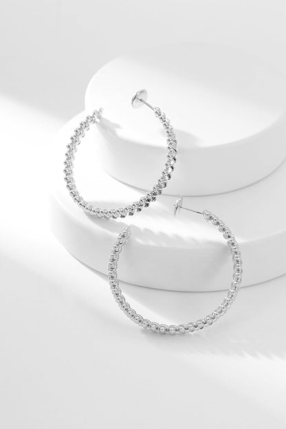 [Royal Jewellery]CLASH HOOP EARRINGS