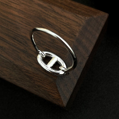 [Royal Jewellery]RONDE SMALL SILVER DIAMOND RING