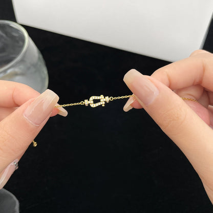 [Royal Jewellery]FORCE 10 FULL DIAMOND BUCKLE CHAIN LINK MINI MODEL