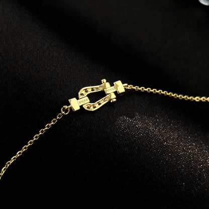 [Royal Jewellery]FORCE 10 FULL DIAMOND BUCKLE CHAIN LINK MINI MODEL