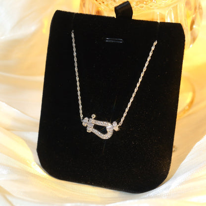 [Royal Jewellery]FORCE 10 DIAMOND SILVER NECKLACE MINI MODEL