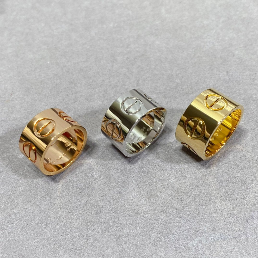 [Royal Jewellery]LOVE 11MM LARGE RING