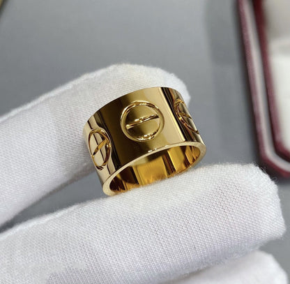 [Royal Jewellery]LOVE 11MM LARGE RING