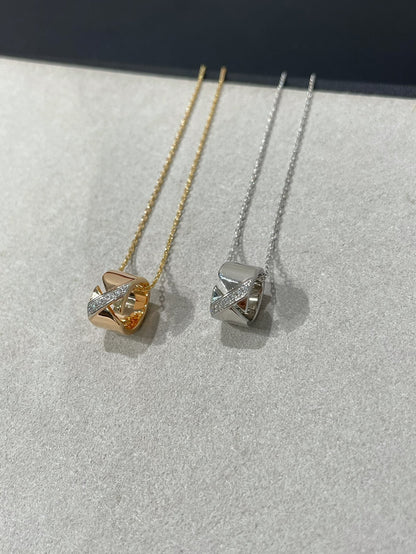[Royal Jewellery]LIENS EVIDENCE DIAMOND NECKLACE