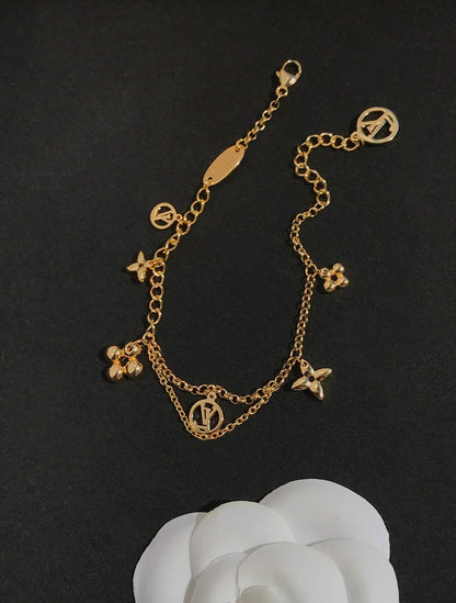 [Royal Jewellery]BLOOMING PINK GOLD MOP BRACELET