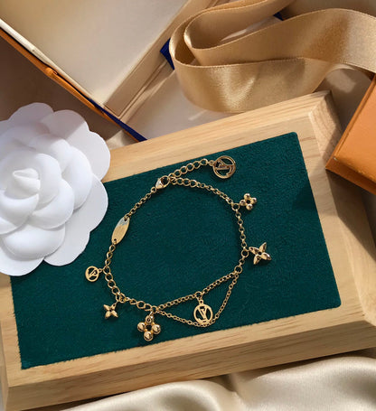 [Royal Jewellery]BLOOMING PINK GOLD MOP BRACELET