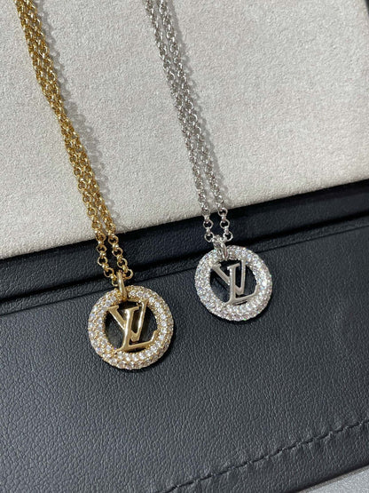 [Royal Jewellery]BY NIGHT DIAMOND PAVED NECKLACE