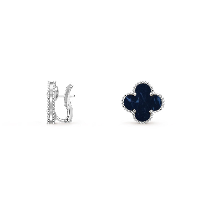 [Royal]CLOVER SILVER 15MM MOP EARRINGS COLLECTION