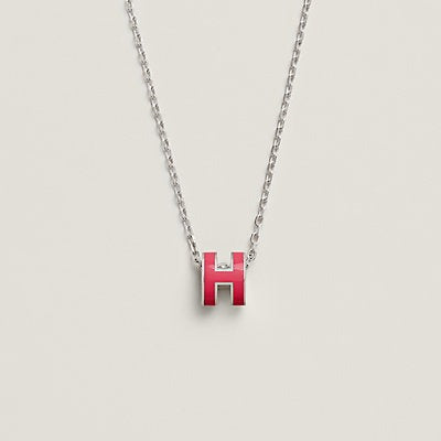 [Royal Jewellery]H NECKLACE PINK