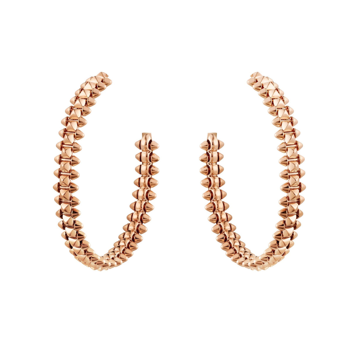 [Royal Jewellery]CLASH LARGE HOOP EARRINGS