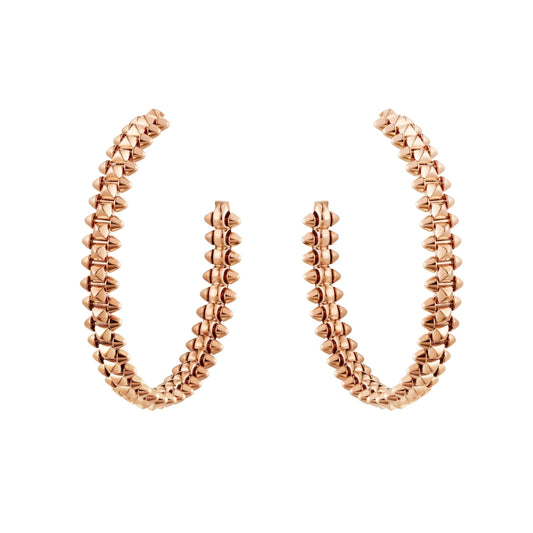 [Royal Jewellery]CLASH LARGE HOOP EARRINGS