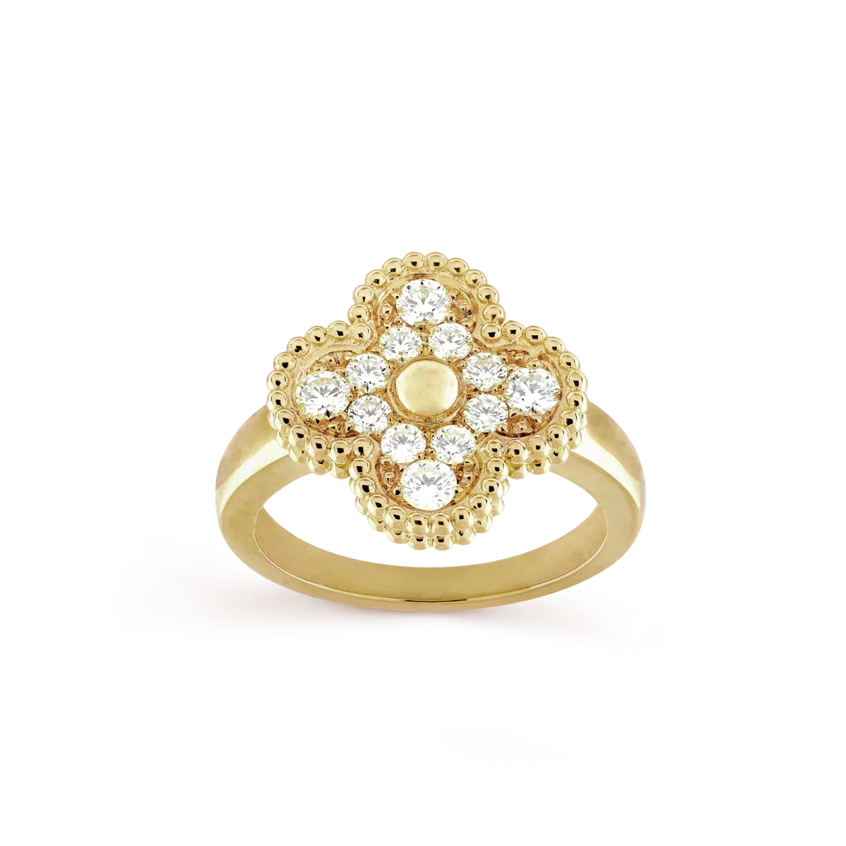 [Royal Jewellery]CLOVER DIAMOND RING