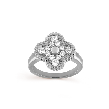 [Royal Jewellery]CLOVER DIAMOND RING