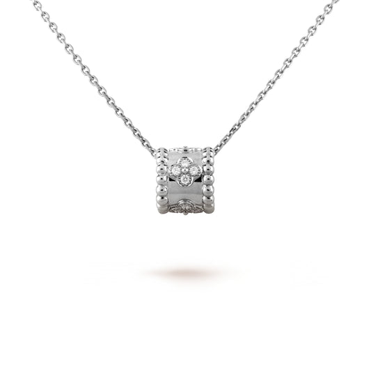 [Royal Jewellery]PERLEE PEDANT SIVLER DIAMOND NECKLACE