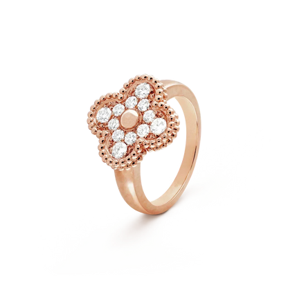 [Royal Jewellery]CLOVER DIAMOND RING