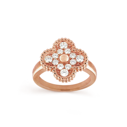 [Royal Jewellery]CLOVER DIAMOND RING
