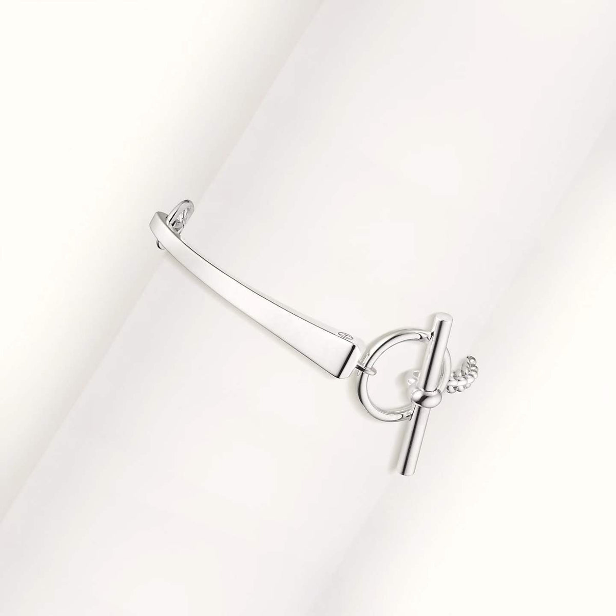[Royal Jewellery]CLOU DE FORGE BRACELET WITH SQUARE CONE STUDS