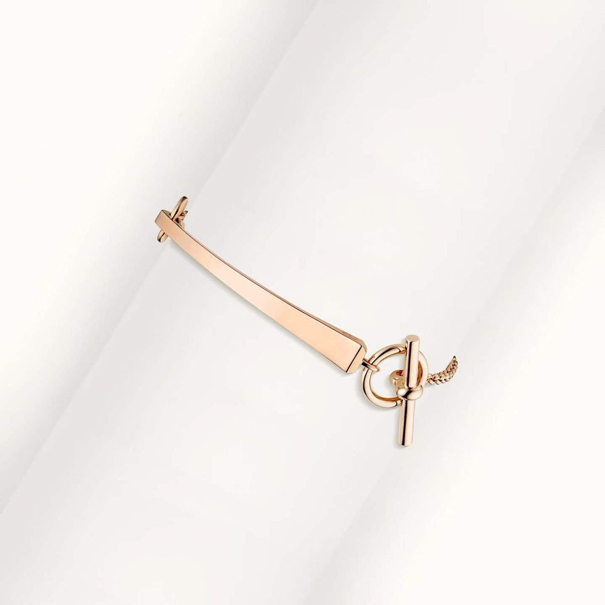 [Royal Jewellery]CLOU DE FORGE BRACELET WITH SQUARE CONE STUDS