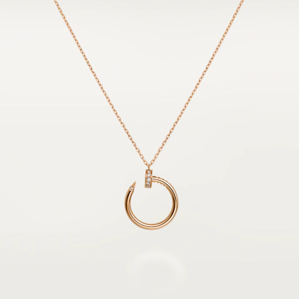 [Royal Jewellery]JUSTE NECKLACE PINK GOLD