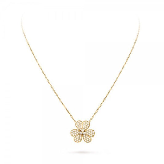 [Royal Jewellery]FLOWER DIAMOND NECKLACE