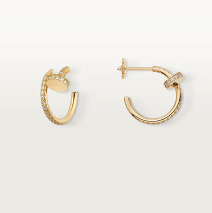 [Royal] JUSTE FULL DIAMOND SMALL EARRINGS