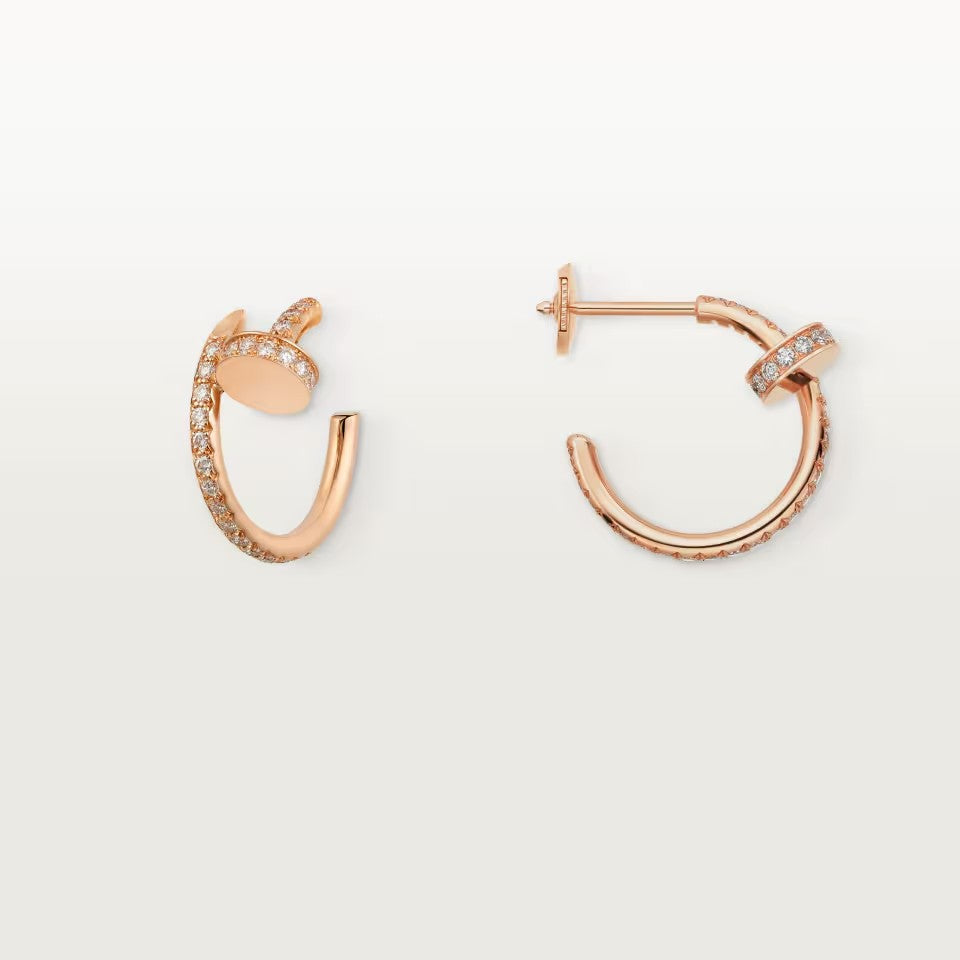 [Royal] JUSTE FULL DIAMOND SMALL EARRINGS