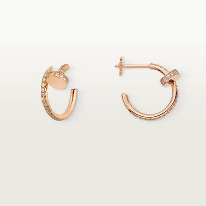 [Royal] JUSTE FULL DIAMOND SMALL EARRINGS