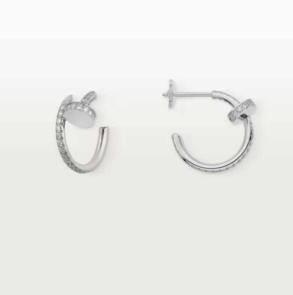[Royal] JUSTE FULL DIAMOND SMALL EARRINGS