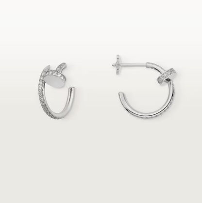 [Royal] JUSTE FULL DIAMOND SMALL EARRINGS