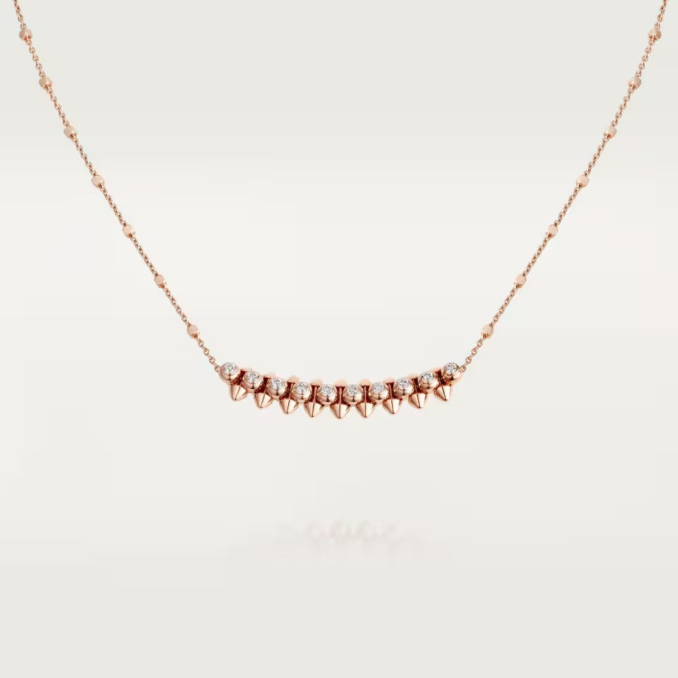 [Royal] CLASH  MEDIUM DIAMOND NECKLACE