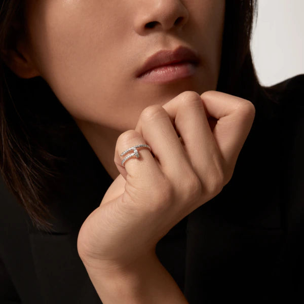 [Royal Jewellery]JUSTE RING 1.8MM SILVER DIAMONDS