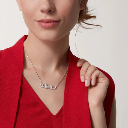 [Royal] PANTHERE PAVED DIAMOND NECKLACE