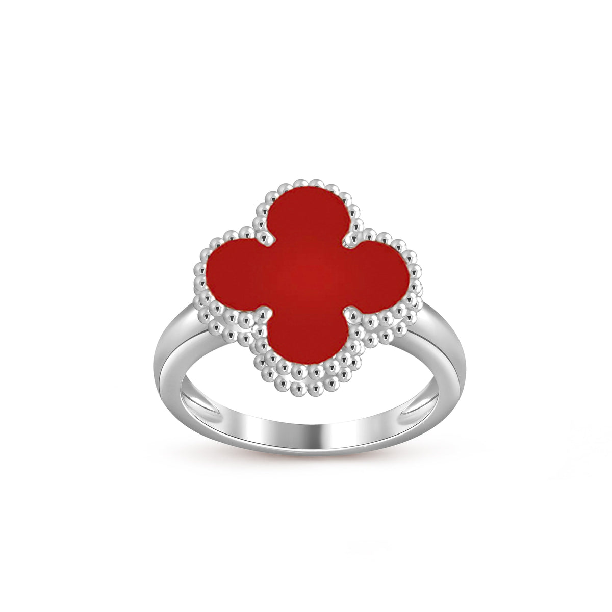 [Royal]CLOVER SILVER RING COLLECTION