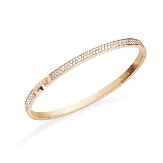 [Royal Jewellery]LIENS VIDENCE DIAMOND PAVED BRACELET