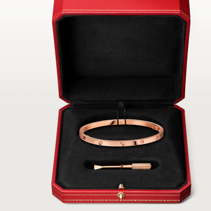 [Royal Jewellery]LOVE BRACELET 3.65MM 10 DIAMONDS