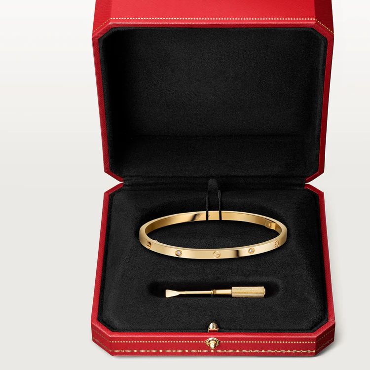 [Royal Jewellery]LOVE BRACELET 3.65MM 6 DIAMONDS