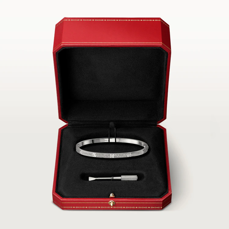 [Royal Jewellery]LOVE BRACELET 3.65MM DIAMOND-PAVED