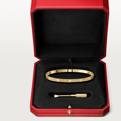 [Royal Jewellery]LOVE BRACELET 3.65MM DIAMOND-PAVED