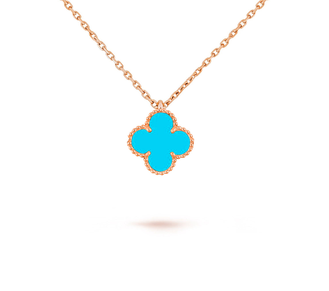 [Royal]CLOVER MINI 9.5MM CARNELIANS NECKLACE COLLECTION