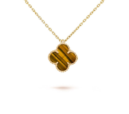 [Royal]CLOVER MINI 9.5MM CARNELIANS NECKLACE COLLECTION