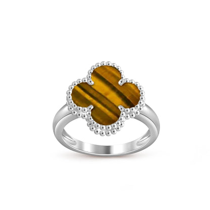 [Royal]CLOVER SILVER RING COLLECTION