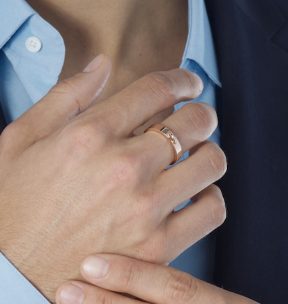 [Royal Jewellery]ALLIANCE LIENS VIDENCE 4MM RING