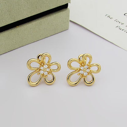 [Royal] FLOWERLACE EARRING 5 DIAMONDS