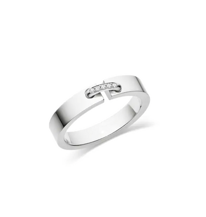[Royal Jewellery]ALLIANCE LIENS VIDENCE DIAMOND 4MM RING