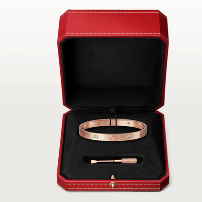 [Royal Jewellery]LOVE BRACELET 6.1MM 4 DIAMONDS