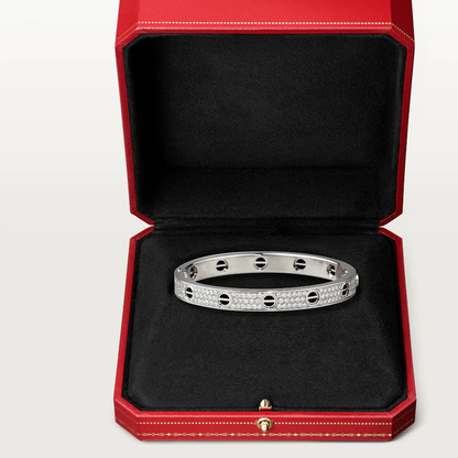 [Royal Jewellery]LOVE BRACELET 6.1MM DIAMOND-PAVED CERAMIC
